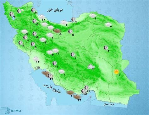 وضعیت آب و هوا، امروز ۲۸ آذر ۱۴۰۱ سامانه بارشی جدید جمعه وارد کشور می