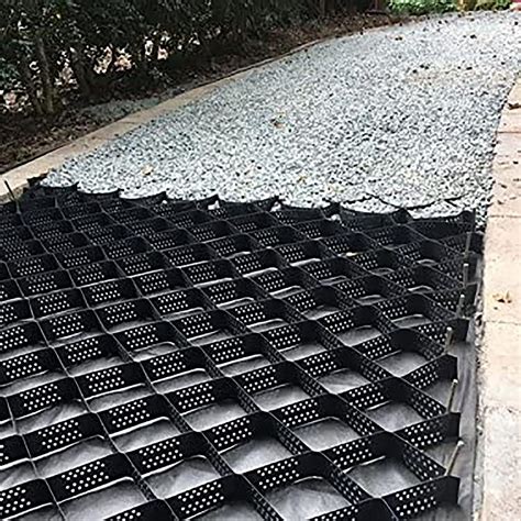 Extra Wide Paver Geogrid Ground Reinforcement Grid Heavy Load Resistance Hdpe