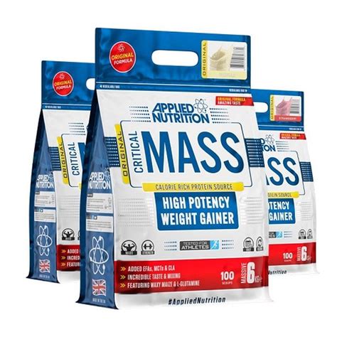 Applied Nutrition Critical Mass Original 6kg Total Nutritionde