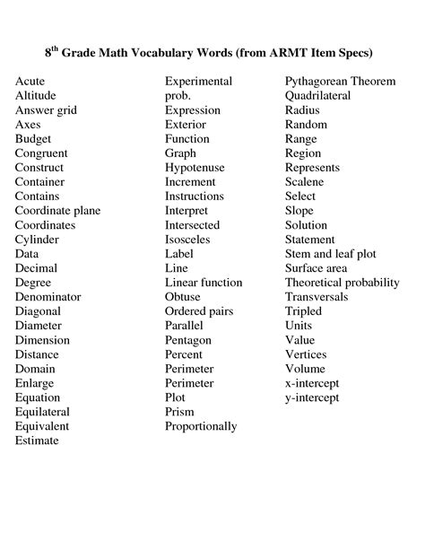 Flocabulary Th Grade Vocabulary List