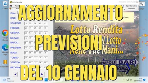 Lotto Aggiornamento Previsioni E Statistiche Per La Settimana Del