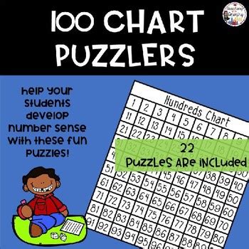 100 Chart Puzzles by Teaching with Amazing Ann | TpT