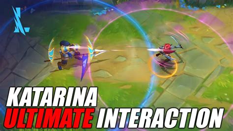 Katarina Ultimate Interaction Wild Rift Youtube