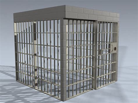 Jail Cell 3d Model by Mesh Factory