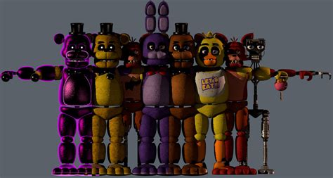 Fnaf 1 Pack By Ea Port Souger Download By Souger222 On Deviantart