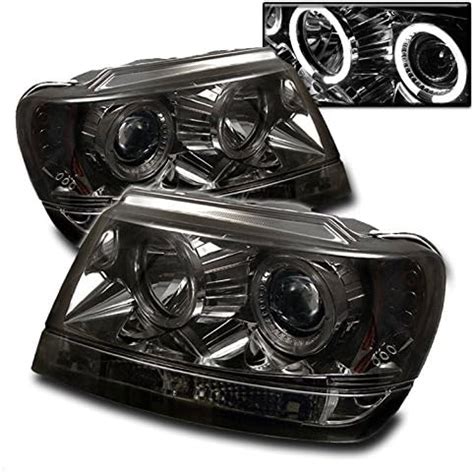 Amazon ZMAUTOPARTS Halo LED DRL Projector Headlights Headlamps