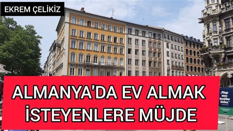 Almanya da Ev Almak İsteyenlere Müjde YouTube