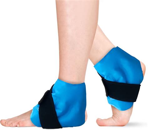 Amazon Relaxcoo Ankle Ice Pack Wrap For Swelling Reusable Gel Ice