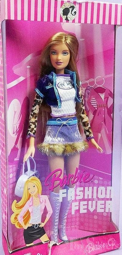 2007 Barbie Fashion Fever Summer Leopard Print Sleeves Toy Sisters