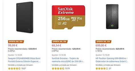 Ofertas Amazon Cinco Ofertas Del D A Dos Ofertas Flash Y