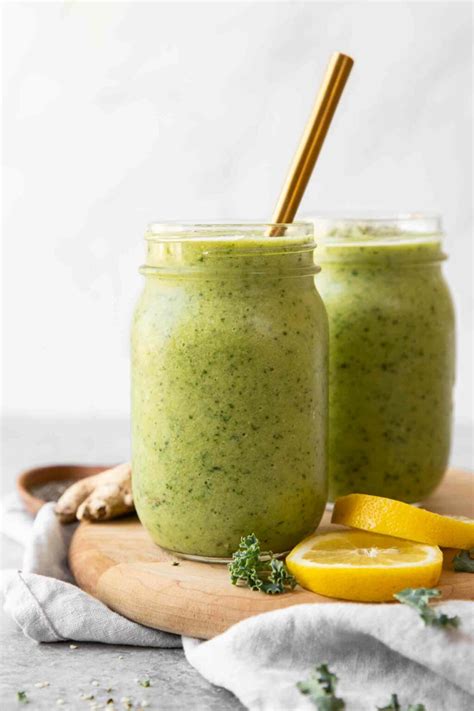 The Best Green Apple Detox Smoothie Jar Of Lemons Smoothie Fruit