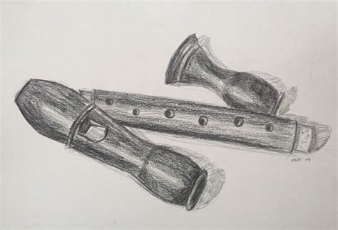 Recorder Drawing At Explore Collection Of Recorder