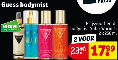 Guess Bodymist Aanbieding Bij Kruidvat