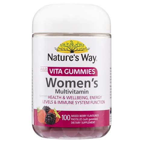 Buy Nature S Way Adult Vita Gummies Womens Multivitamin 100 Gummies