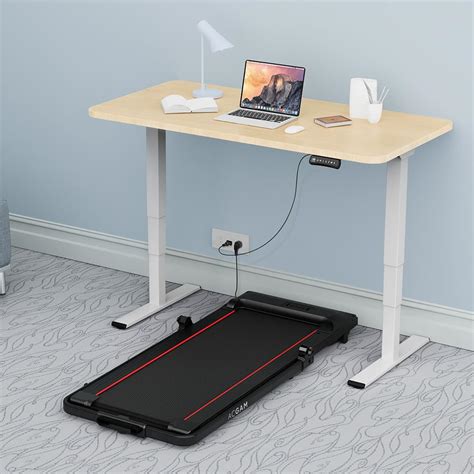 New Acgam Et225e Electric Dual Motor Three Stage Legs Standing Desk