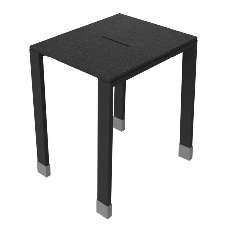 Tabouret De S Curit Noir Loft Game Allibert Pour Douche