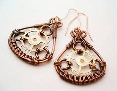 20 Copper Wire Steampunk Ideas Steampunk Wire Jewelry Wire Wrapped