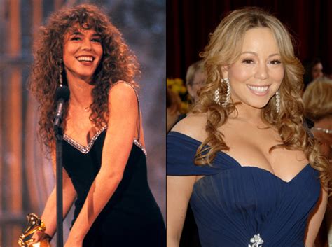 Mariah Carey Plastic Surgery Before and After Breast Implants - Star ...