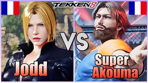 Tekken 8 Jodd Rank 1 Nina Vs Super Akouma Lee Ranked Matches YouTube