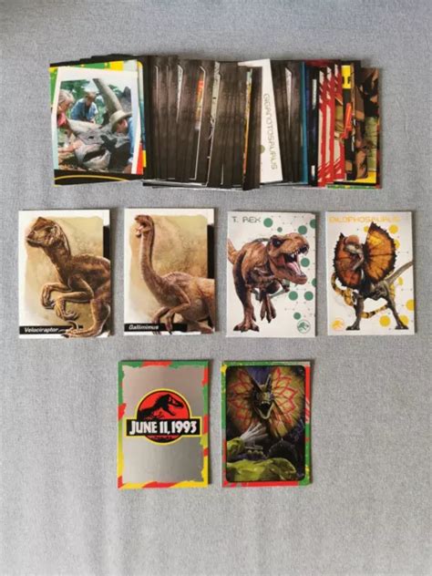 JURASSIC PARK 30TH Anniversary Panini complétez votre collection de