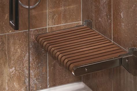 Teak Shower Seats Mti Baths Architect Magazine