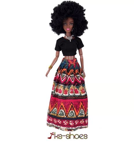 Black Dominican Barbie Doll With Great Telegraph