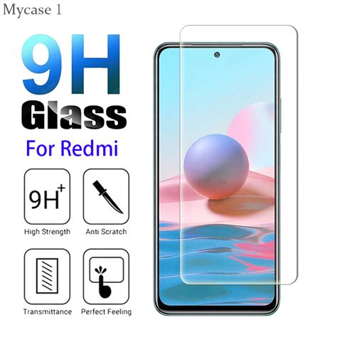 Tempered Glass Film For Redmi 13 13c 12 12c 11a 10 10a 10c 9t 9a 9c 9t