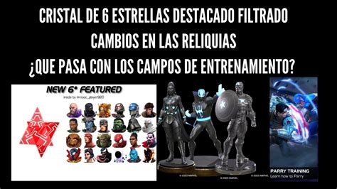 Nuevo Cristal De 6 Estrellas Destacado Filtrado Cambios En Las Reliquias Y MÁs Bugs En Bgs