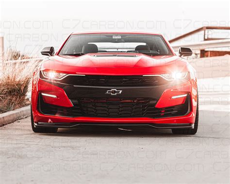 Gen 6 Camaro Ss Zl1 Front Splitter Conversion C7 Carbon