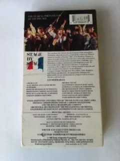 Musical Les Misérables Stage By Stage Vhs Nuevo Importad en venta