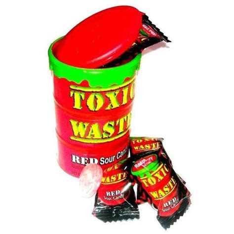 Toxic Waste Red Drum 42g Candy Cave