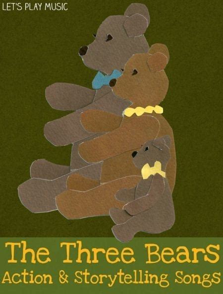 Goldilocks & the Three Bears : Action Song & Story Telling - Let's Play Music