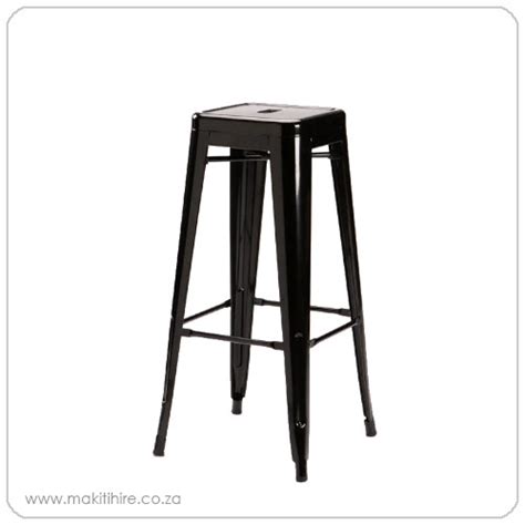 Bar Chair Tolix BLACK For Hire MAKITI Hire