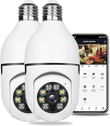 Cam Ra D Ampoule Ptz Cam Ra Surveillance Wifi G Ext Rieure Sans Fil