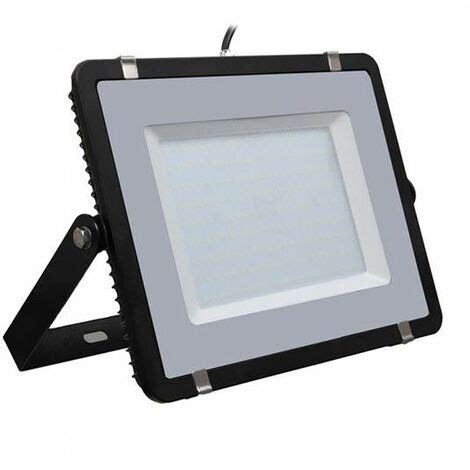 V TAC PRO VT 206 Projecteur LED 200W Slim Noir Chip Samsung Smd Haute