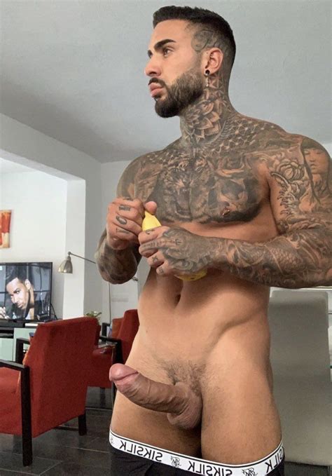 Imanol Brown Onlyfans Muscle And Massive Cock Hunk