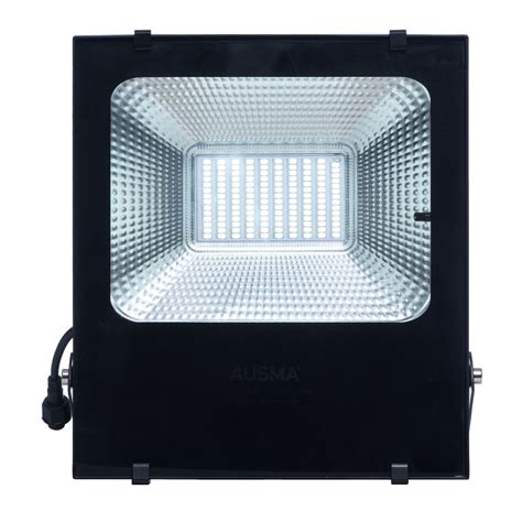 Ausma Led Floodlight And Solar Panel 100w Ip65 With Remote Shop