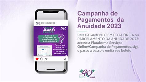 Cress CRESS Explica o que é a Campanha de Pagamentos da Anuidade 2023