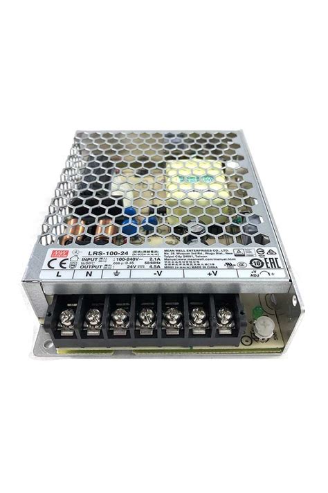 En Ucuz Mean Well LRS 100 24 100W Tek Çıkışlı Kapalı Güç Kaynağı