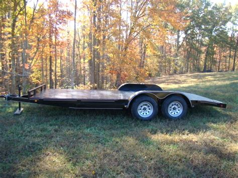 Salvage Rv Parts 2010 Maxey 18 Ft Car Hauler For Sale New Work