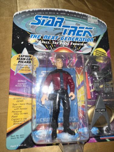 1992 Playmates Star Trek The Next Gen Captain Jean Luc Picard NIB