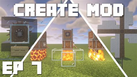 Minecraft Create Mod Tutorial Power Sources Ep 7 YouTube