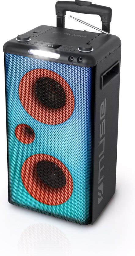 Muse M Dj Bluetooth Dj Party Speaker Met Cd Speler En Ingebouwde