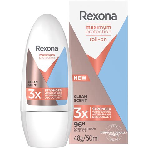 Rexona Maximum Protection Clean Scent Deodorant Roller 50 ML 50 ML Etos