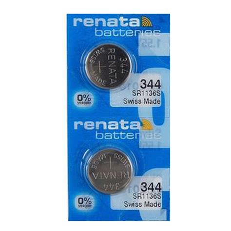 344 Renata Watch Batteries 2Pcs Michaels