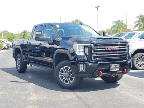 Pre Owned 2022 Gmc Sierra 3500hd At4 Crew Cab Pickup In Sarasota