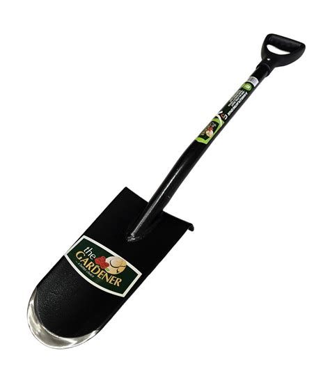 Contractor Solid Steel Planting Spade With D Handle