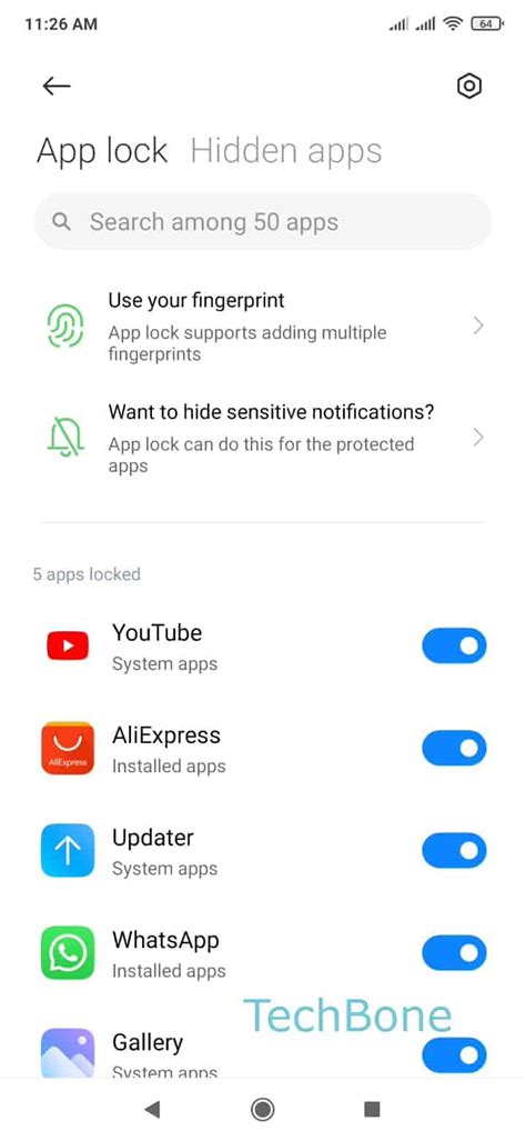 How To Hide Apps Xiaomi Manual TechBone