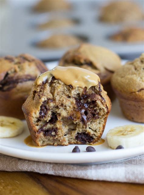 Flourless Peanut Butter Banana Muffins Making Thyme For Health