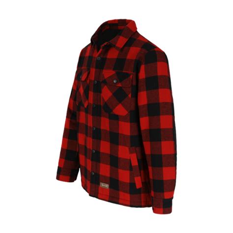 Veste De Travail Herock Puro Rouge Fonc Noir Materiauxnet